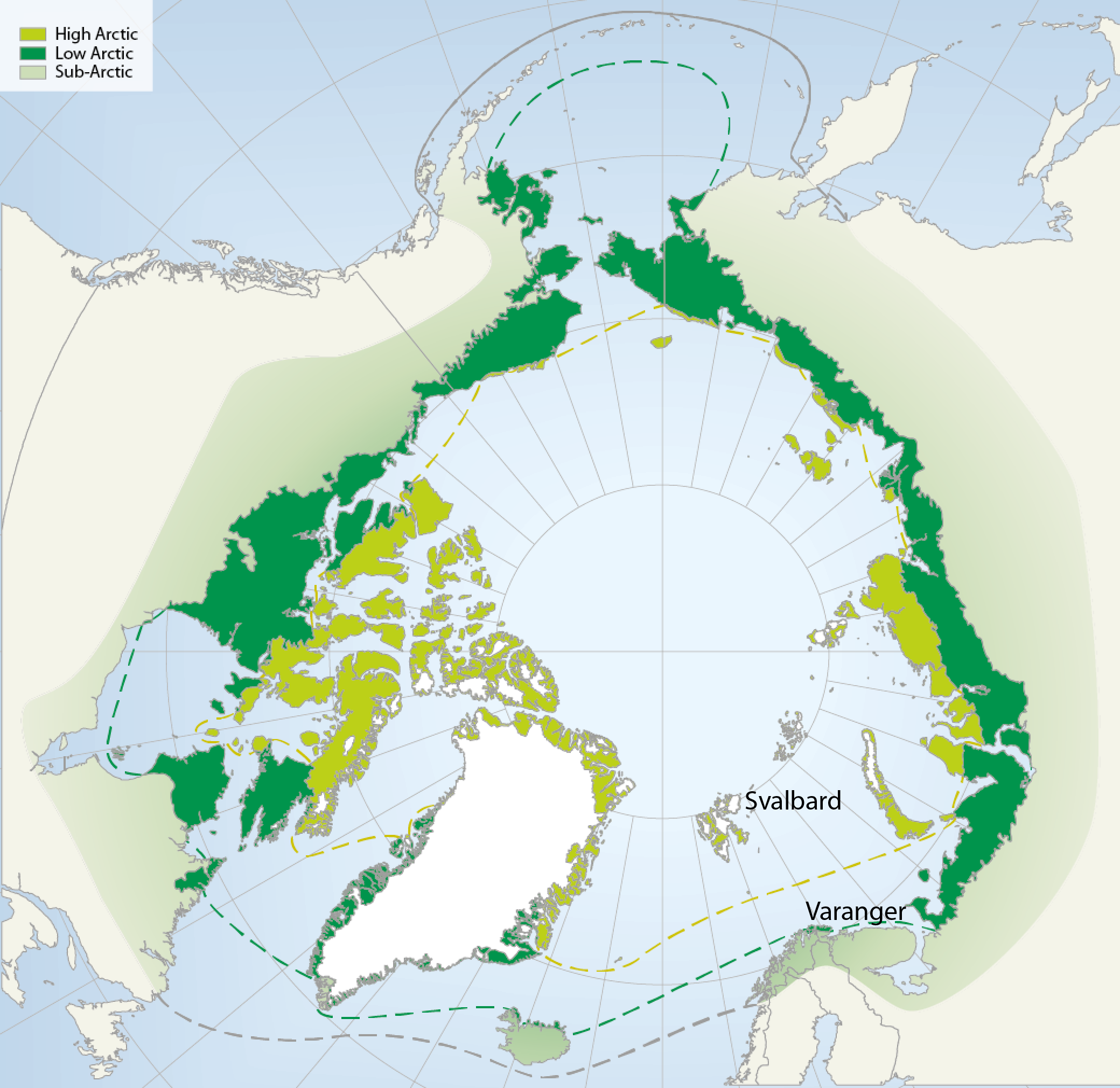 Map source: The Arctic Biodiversity Data Service